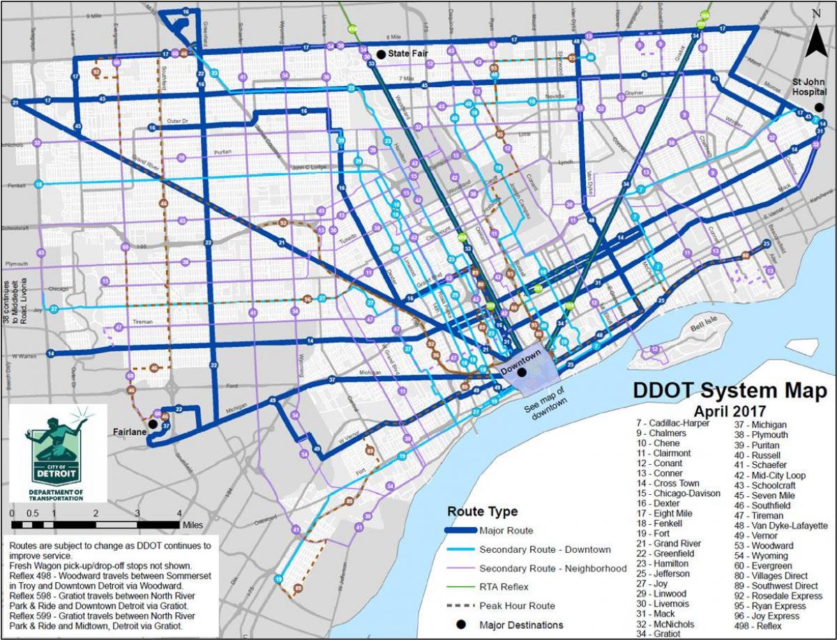 mapi Detroita Bus